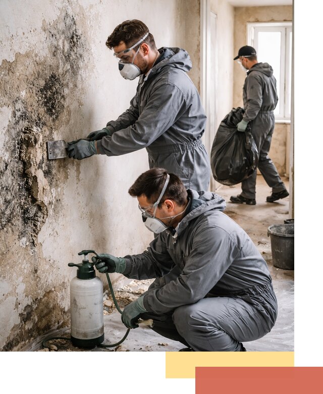 Удаление плесени со стен профессионально в Когалыме