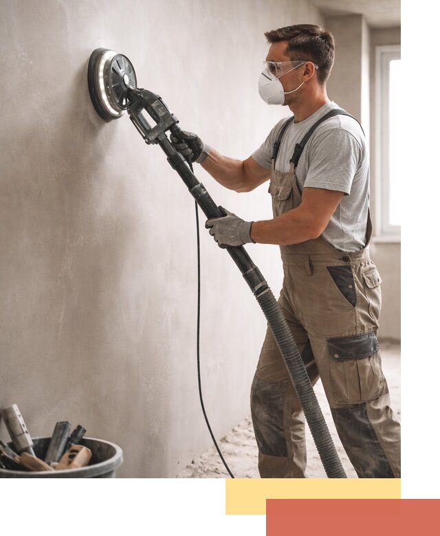 Профессиональная шлифовка стен в Когалыме быстро и качественно