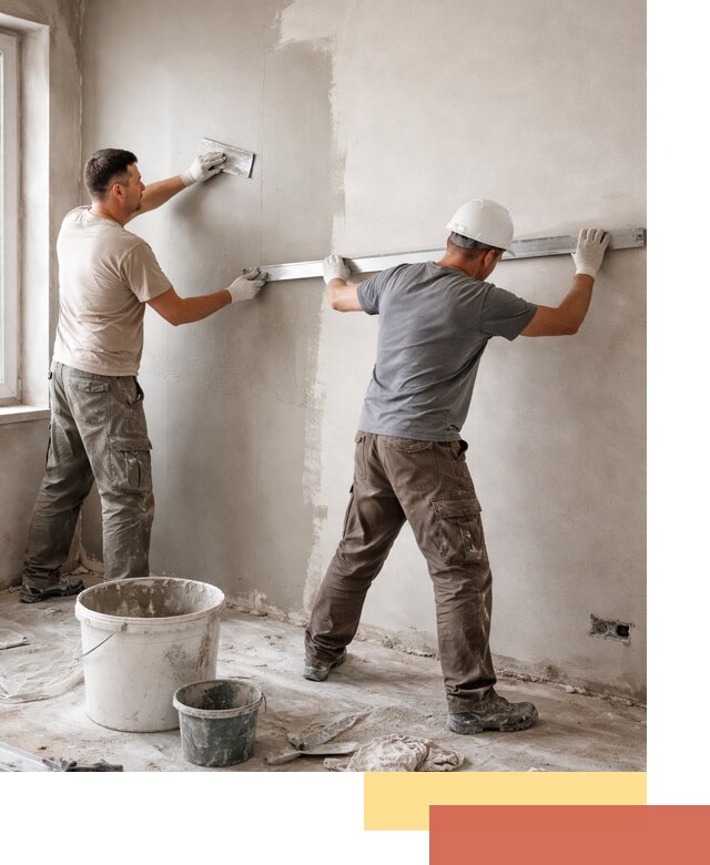 Штукатурка стен под покраску в Когалыме качественно и быстро