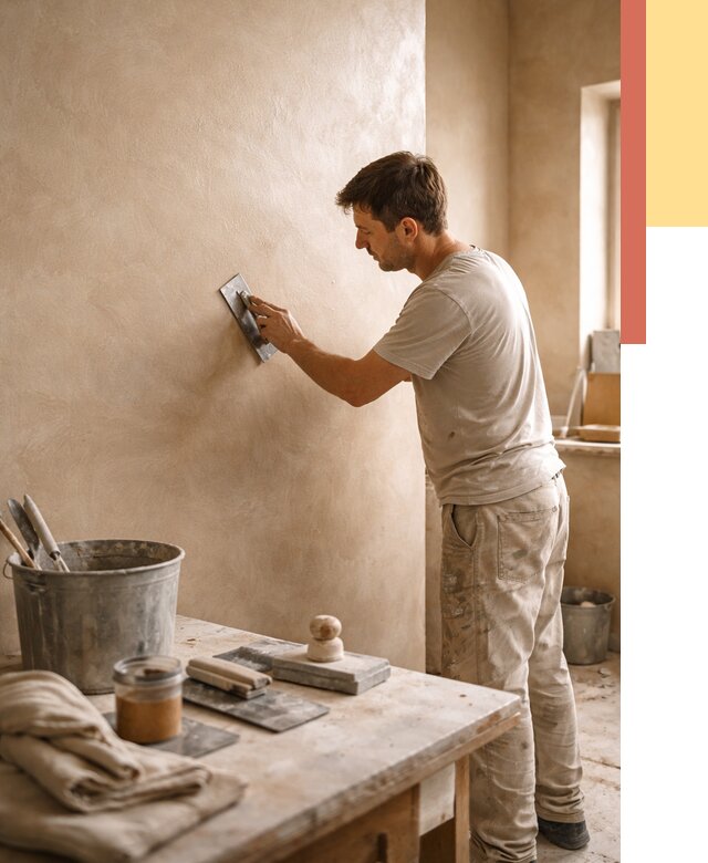 Марокканская штукатурка таделакт в Когалыме под ключ от 4342 руб. | ОТДЕЛОЧНИК-Кгл