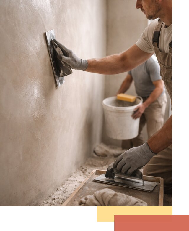 Нанесение марокканской штукатурки таделакт в Когалыме