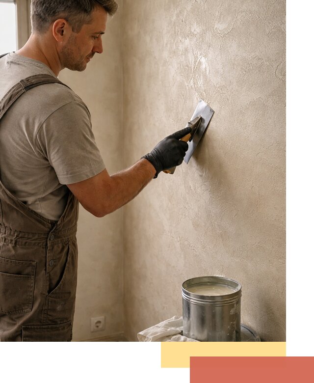 Нанесение воска на штукатурку в Когалыме для защиты и блеска