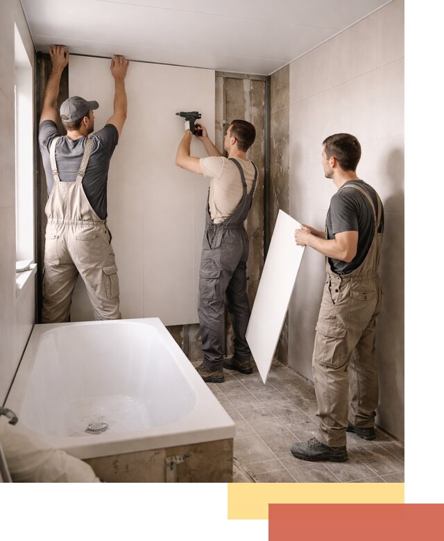 Отделка ванной панели ПВХ профессионально в Когалыме