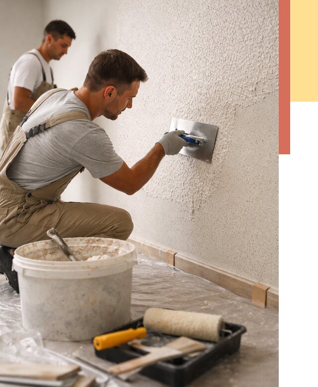 Нанесение жидких обоев в Когалыме от 7754 руб./м2 — быстро и недорого | ОТДЕЛОЧНИК-Кгл