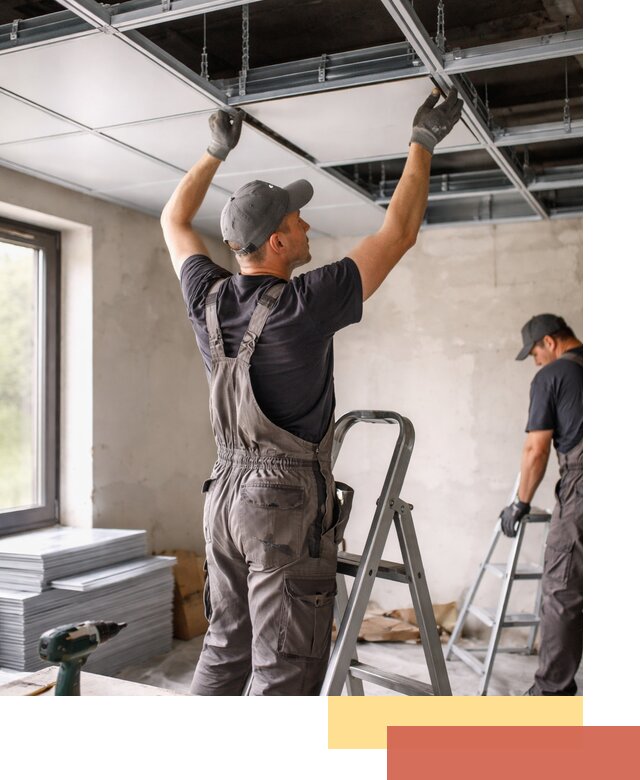 Монтаж кассетного потолка в Когалыме качественно и быстро