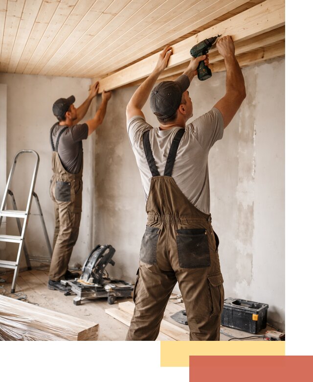 Монтаж потолка из вагонки в Когалыме профессионально и аккуратно