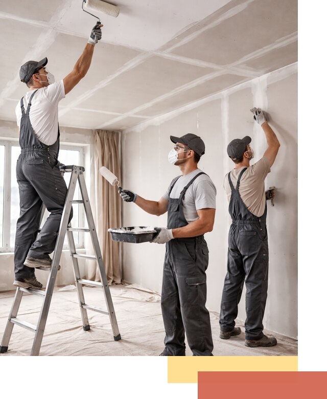 Покраска потолка из гипсокартона в Когалыме качественно и недорого