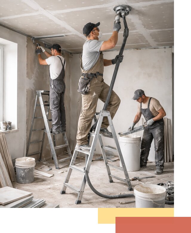 Ремонт потолка из гипсокартона в Когалыме: быстрый и качественный монтаж