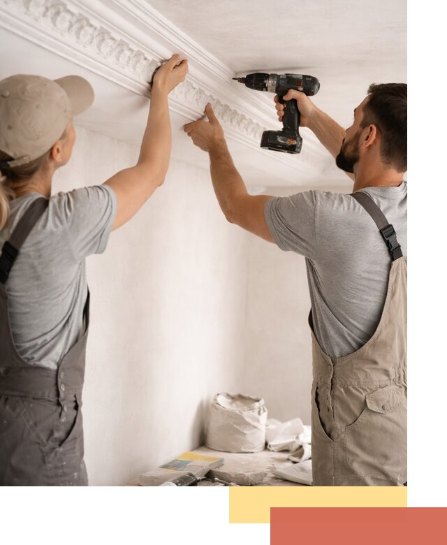 Профессиональный монтаж лепнины на потолок в Когалыме